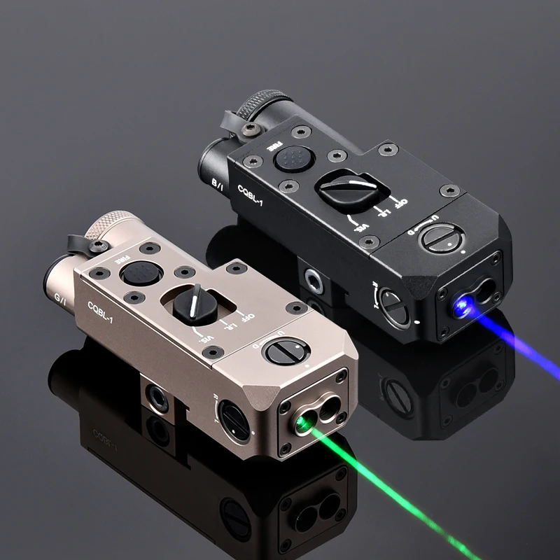 WADSN Metal CQBL-1 Red Green Blue pointer laser Indicator IR Aiming Sight Hunting Airsoft Weapon Aiming Fit 20mm Picatinny Rail