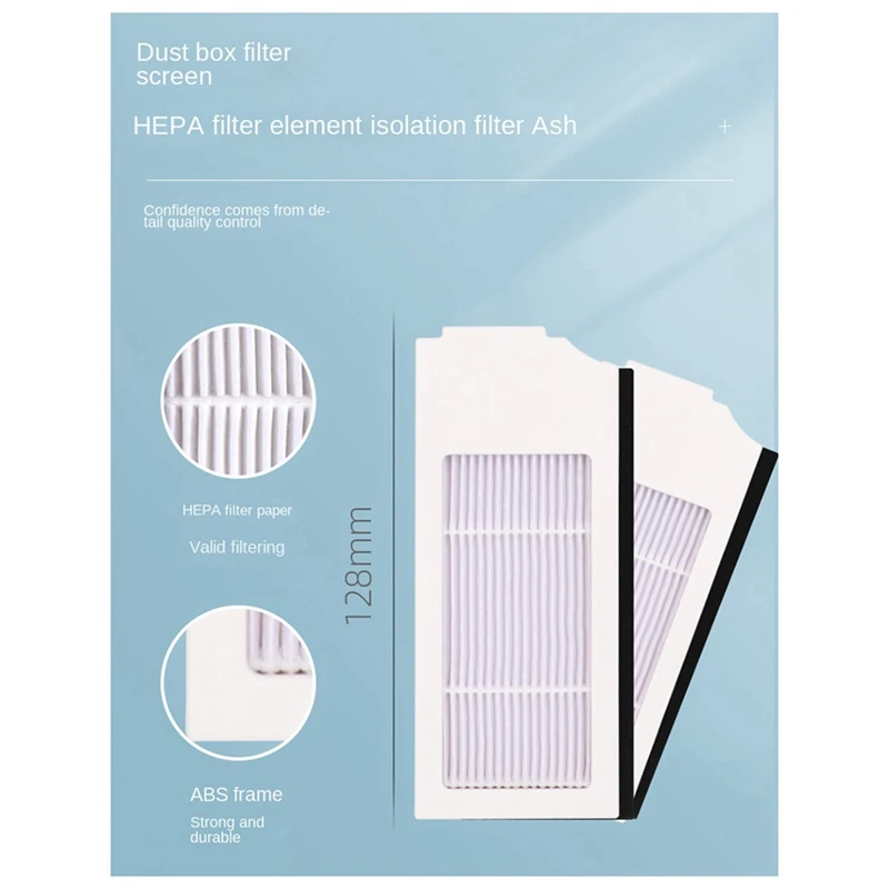 ملحقات قطع غيار لـ Ecovacs Deebot X1 OMNI و T10 OMNI ، قطع غيار مستهلكات روبوت ، مجموعة واحدة