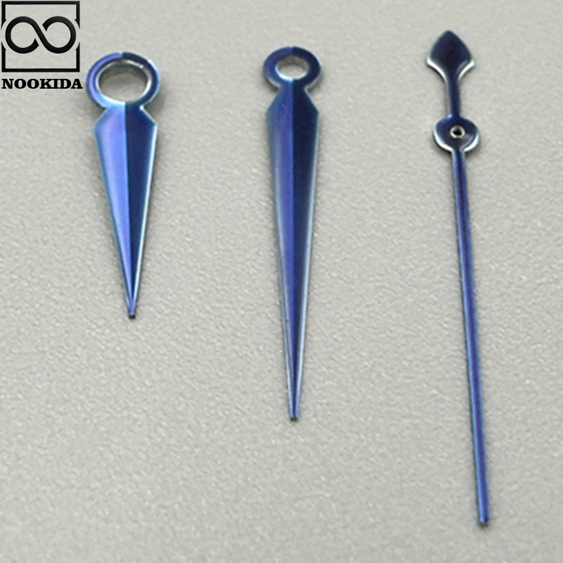 NOOKIDA ساعة سيف إكسسوارات ساعة يد لحركة NH35/NH36/4R/7S مسدس فضي أزرق وردي ذهبي