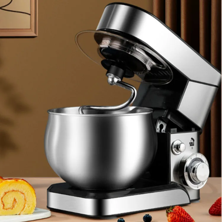 Multifunction Stand Bread Dough Mixer for Home Used with Blender and Meat Grinder 5.5-Litre SUS304 Mixing Bowl