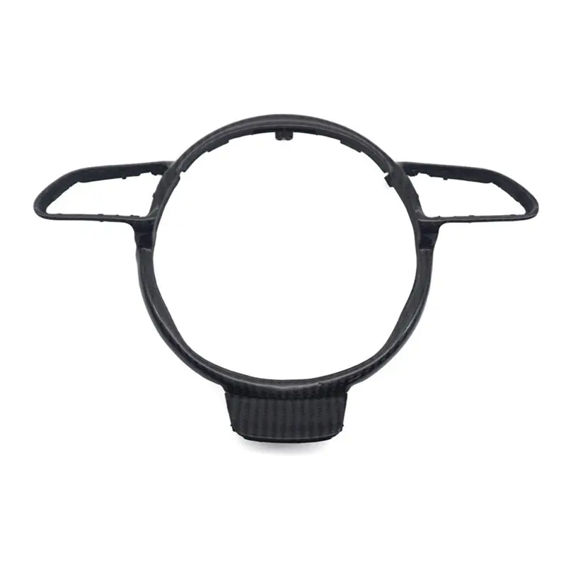 Ensemble de couvercles de cadre de volant de voiture AT92, en fibre de carbone véritable, pour A4 B8 A6 C7 A3 8V, accessoires