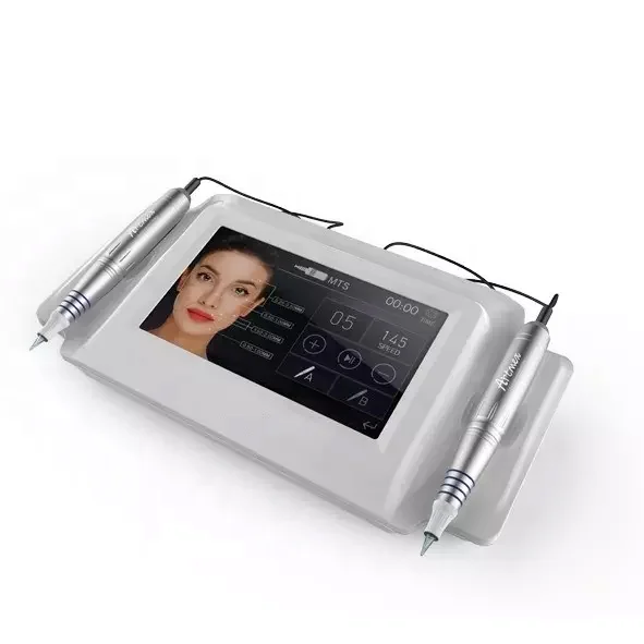 Permanent Makeup Digital Eyebrow Tattoo Machine New 2022 Hot Sale Tattooing Machine with Dual Pens Artmex V8