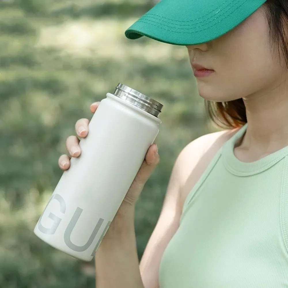 

Portable Insulated Cup Light Luxury 550ml Cold Insulation Bottle Stainless Steel Large Capacity Thermal Bottle Car