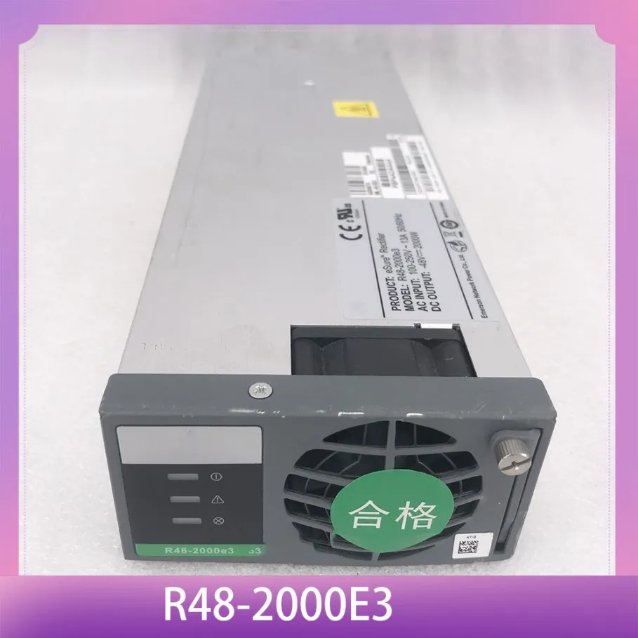 For EMSRSON High Efficiency Power Module Input: 100-250V 13A 50/60Hz Output: -48V 2000W R48-2000e3