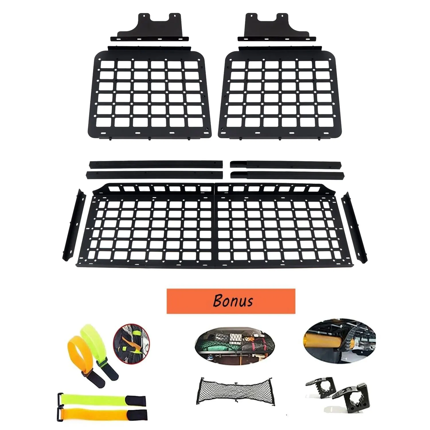For Suzuki Jimny JB64 JB74 2019 2020 2021 2022 2023 2024 2025 Accessories Storage Panel Car Rear Trunk Debris Rack Car-Styling