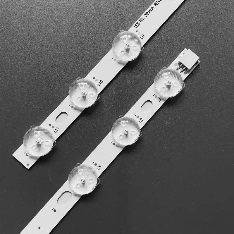 

Лента подсветки 11 светодиодов для TELEFUNKEN TE32182B29C10 32TLKDLEDSMART 32XT3000DM, комплект светодиодных полос для телевизора Innotek 32 "NDV REV0.0 REV1.1