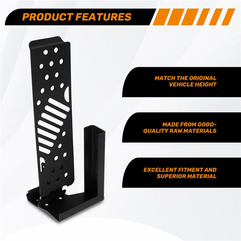 ABHY-Dead Pedal Driver Foot Rest Left Side Kick Panel For Jeep Wrangler JL JLU 2018 - 2022 Gladiator JT 2020