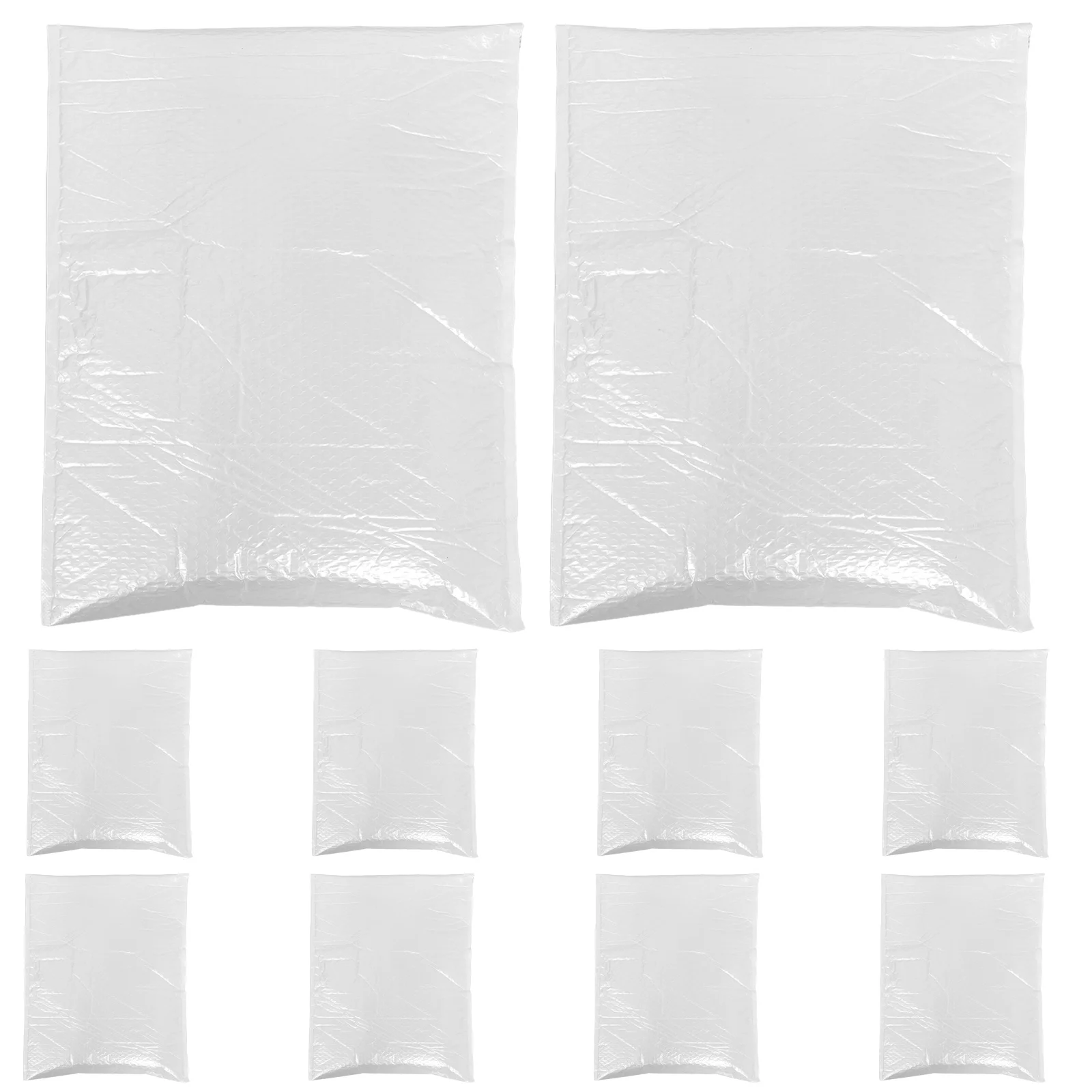 10 pezzi sacchetti per imballaggio a bolle impermeabili buste postali imbottite autosigillanti buste di spedizione per assorbimento degli urti per abbigliamento gioielli affrancatura