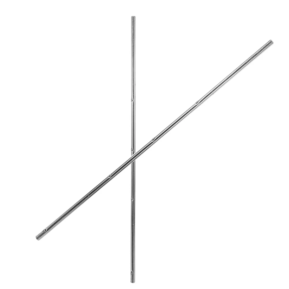 

3 Pcs Foosball Handle Pole Table Soccer Replacement Machine for Football Operation Part Metal Poles Rod