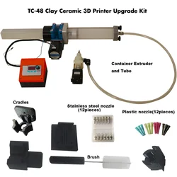 3D Printer Upgrade kit for Clay (Ceramic) Printer 500ML No need to change firmware
