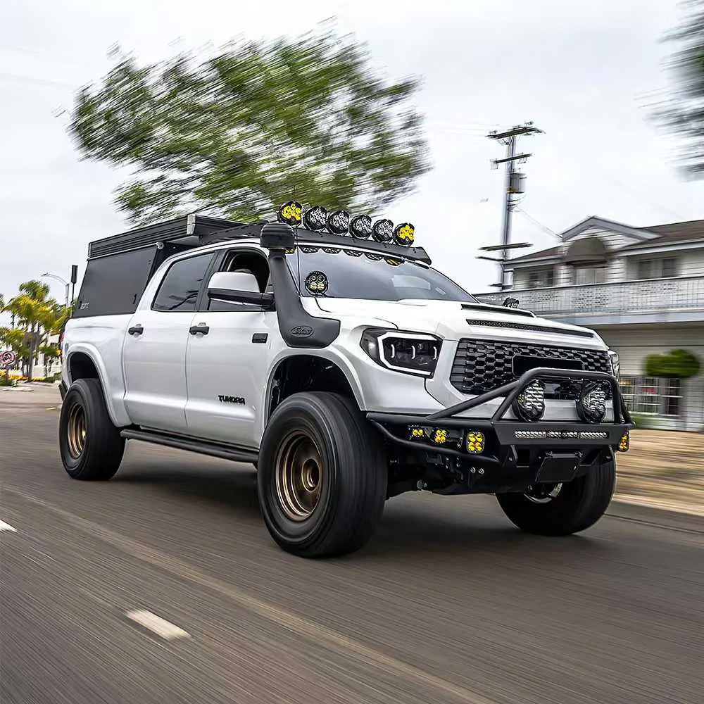 

For Toyota Tundra Sequoia 2014-2021 Auto Headlights Assembly Upgrade Dynamic Startup Effect LED 4 Projector Lens Car Accessories