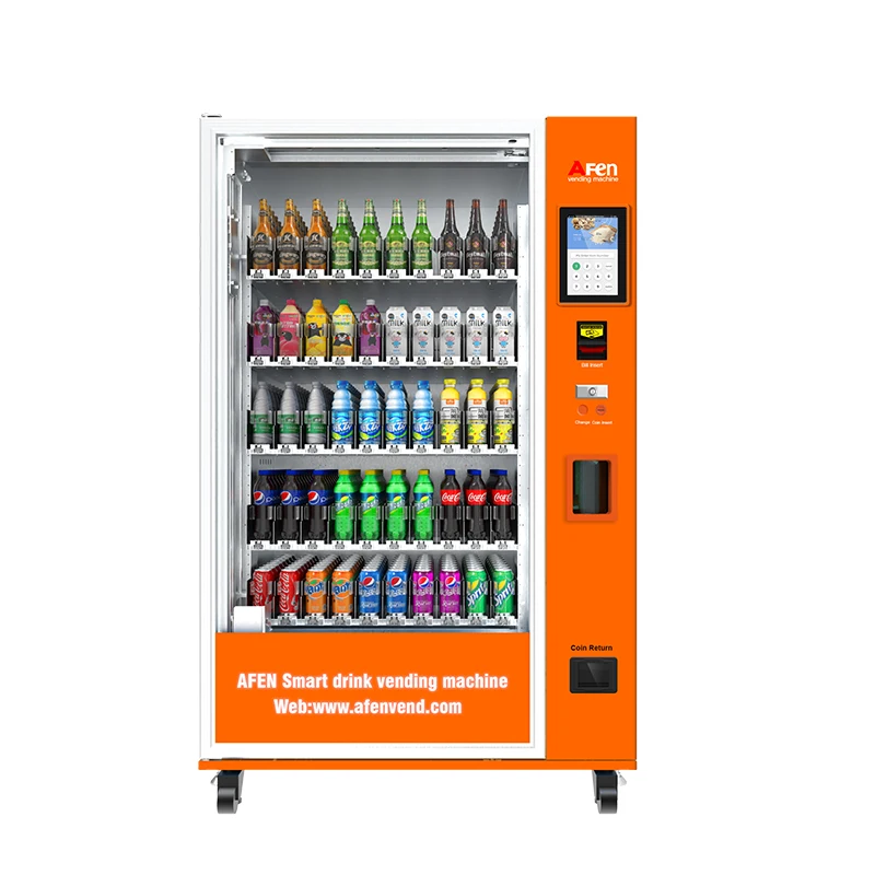 Bulk Sale Water Beer Beverage Drinks Vending Machine with Cooling System  Distributeur Automatique De Boisson