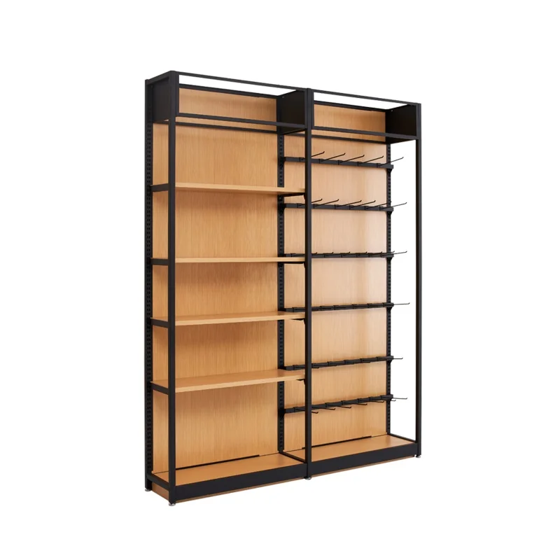 Custom, Metall und Holz Supermarkt und Schreibwaren Display Racks leichte Hot Sale Store Display Rack