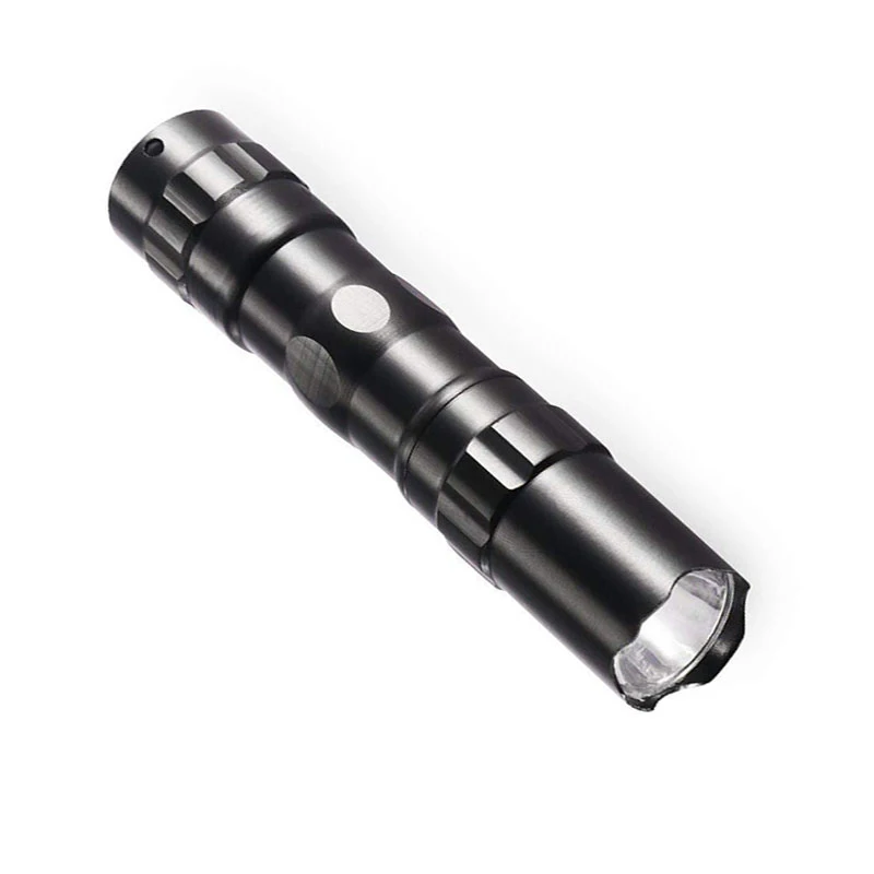 Portable Key Chain Flashlight Mini LED Flashlight Uses AA Batteries for Household Emergency Lighting Hiking Camping