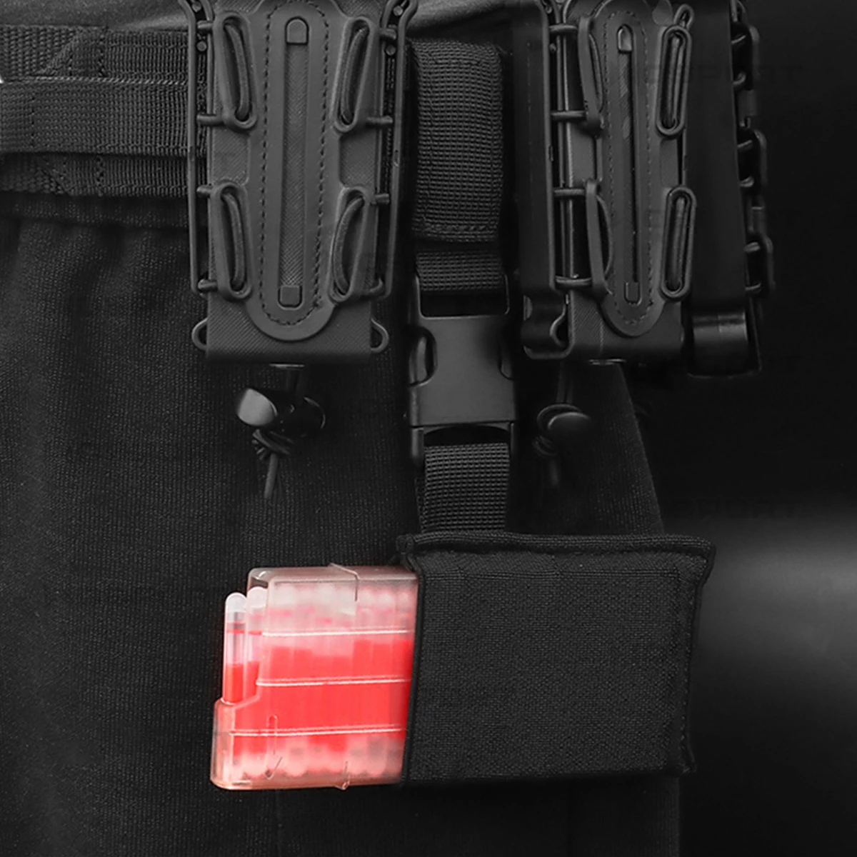 Tactical Marking Light Dispenser Fluorescent Label Lighting Signal Stick Belt Mounted Pouch for Hunting Apparel & Accessories