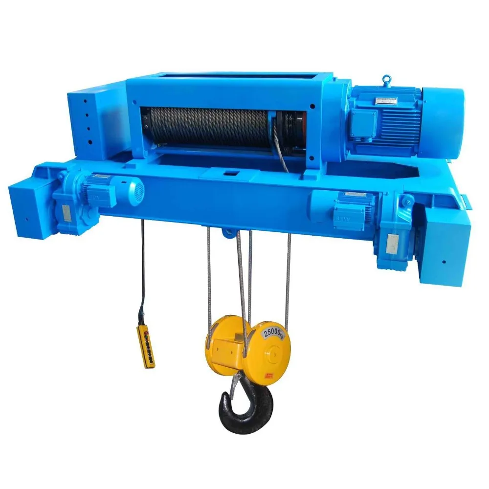 Electric wire rope hoist remote control two-speed maximum lifting height 100 meters