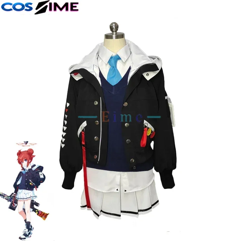 

Konuri Maki Cosplay Costume - Blue Archive Game Women Cute Party Suit, Halloween Carnival Uniforms Custom Made
