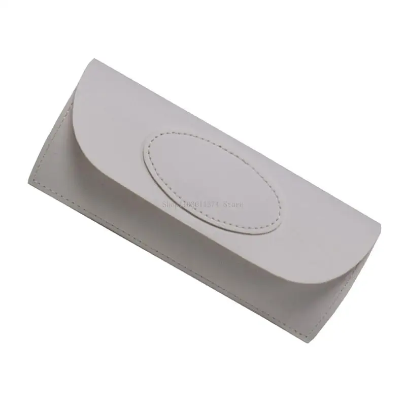 

Складной держатель для чехла из полиуретана для 3 компактов для хранения с мягкой защитной подкладкой