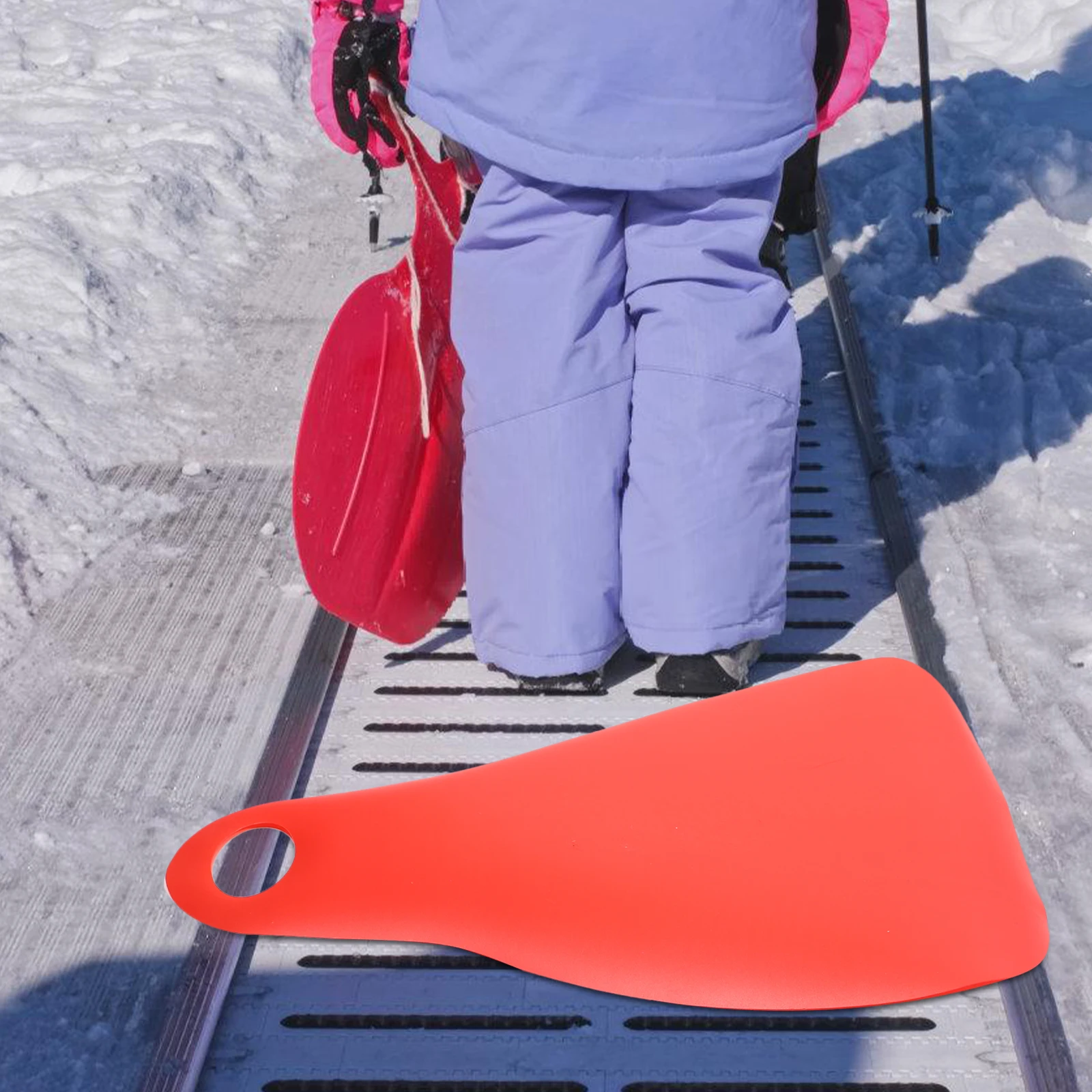 

Grass Slide Plastic Sled Plaything Sleds for Snow Board Outdoor Practice Snowboard Skiing Freestyle