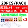 Ojos Luminosos Tamaño 4