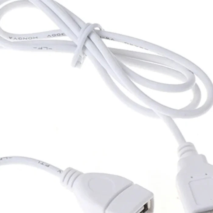 1Pc 1m USB Cable with Switch ON/OFF Cable Extension Toggle for USB Lamp USB Fan
