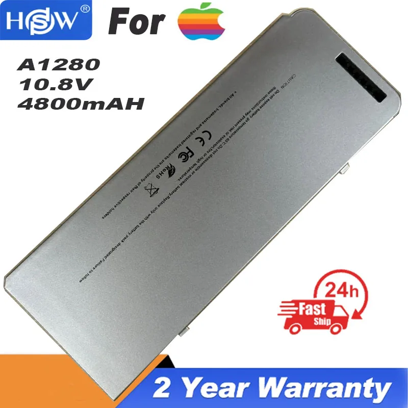 

10.8V 45WH 6Cell Genuine A1280 Battery For Apple MacBook Pro 13" A1278 Aluminum Unibody MB467LL/A Laptop Bateria Notebook