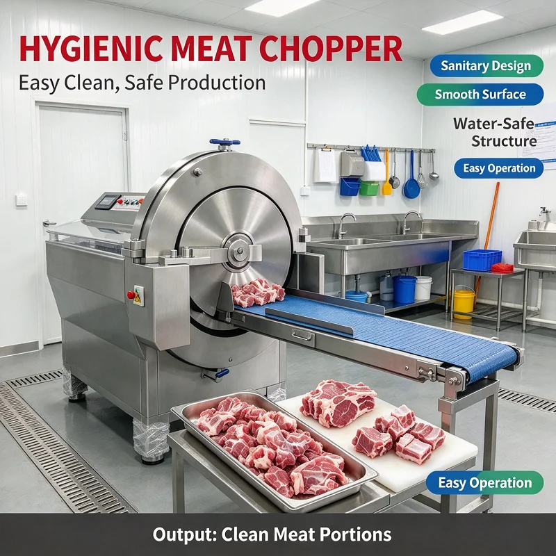 Automatic Stainless Steel Frozen Bone Saw Adjustable Thickness Meat Cutting Machine Pig Sheep Rib