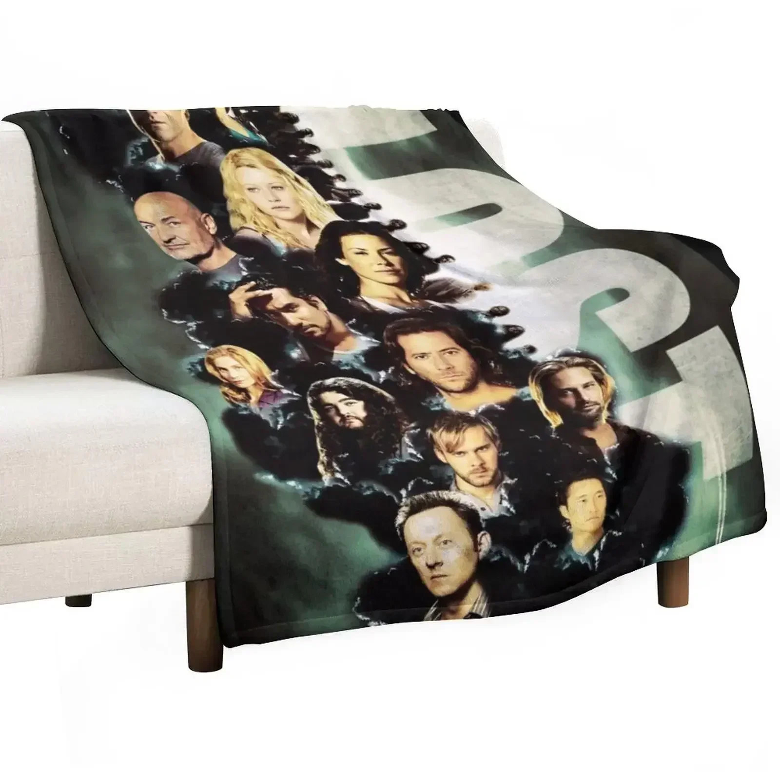 New LOST Throw Blanket wednesday Summer Blankets For Sofas Plaid Stuffeds Soft Blankets