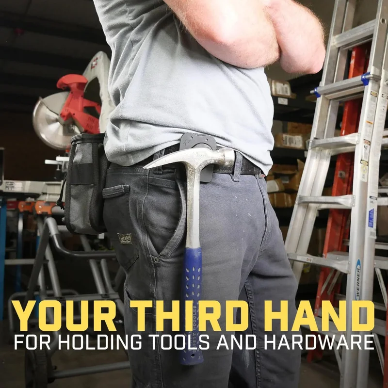 

Магнитный кронштейн — мощный магнит на ремень с зажимом. Простой в использовании домашний ручной инструмент.