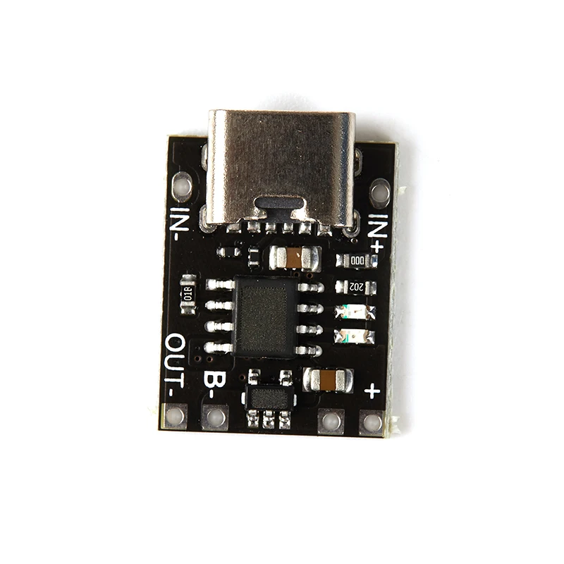 1PCS Type-c 5V 1A Micro USB 18650 Lithium Battery Charging Board Charger Module+Protection Dual Functions TP4056 18650