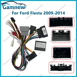 Car Audio Radio DVD Android 16PIN Power Cable Adapter For Ford Fiesta 2009-2014 Power Wiring Harness