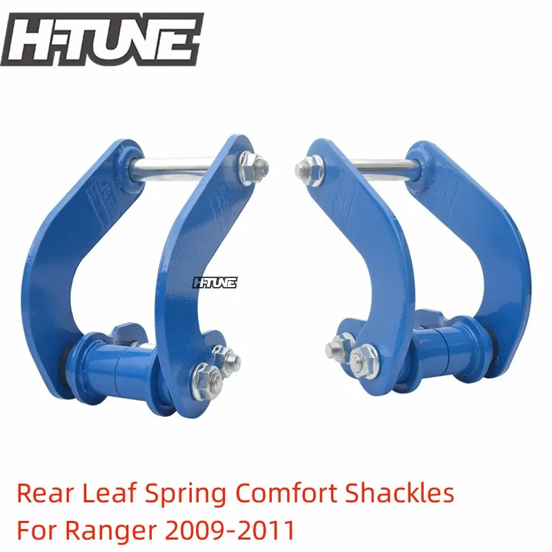 4x4 Pickup Rear Leaf Spring Double Comfort Shackles Lifting Kits for Ranger 2009-2011