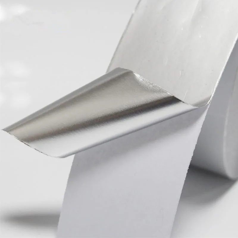 Aluminum foil tape thickened, high-temperature resistant, pure aluminum insulation, leak sealing, and waterproofing