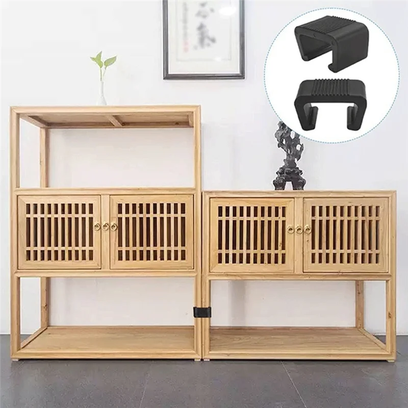 10 Piece Anti-Deformed Rattan Furniture Connectors For Outdoor Sofa Plastic Clamps Wicker Chair-A57X