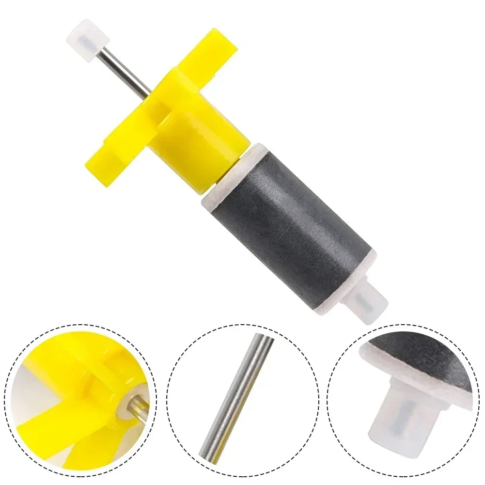 For Intex Pure Spa Impeller For Water Pump Includes Stainless Steel Shaft Yellow Replacement Parts Filter Impeller