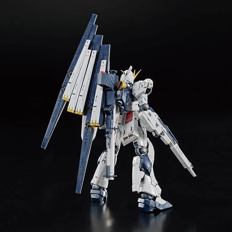 RG 1/144 Nu Rx-93 Titanium Alloy Plated Version Assembly Model Kit Action Figures With Twin Fin Funnels Trendy Toy Surprise Gift