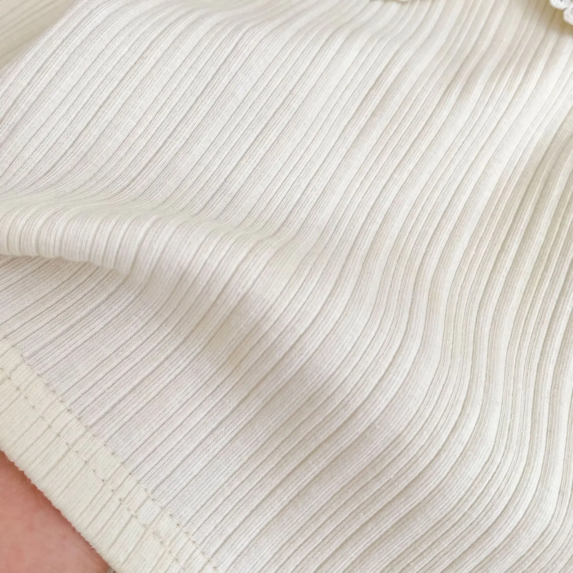 2025 Autumn Children's Clothing Boy Girl Striped Long Sleeve T-shirt Infant Rib Casual Tees Fashion Comfort Baby Cotton Tops