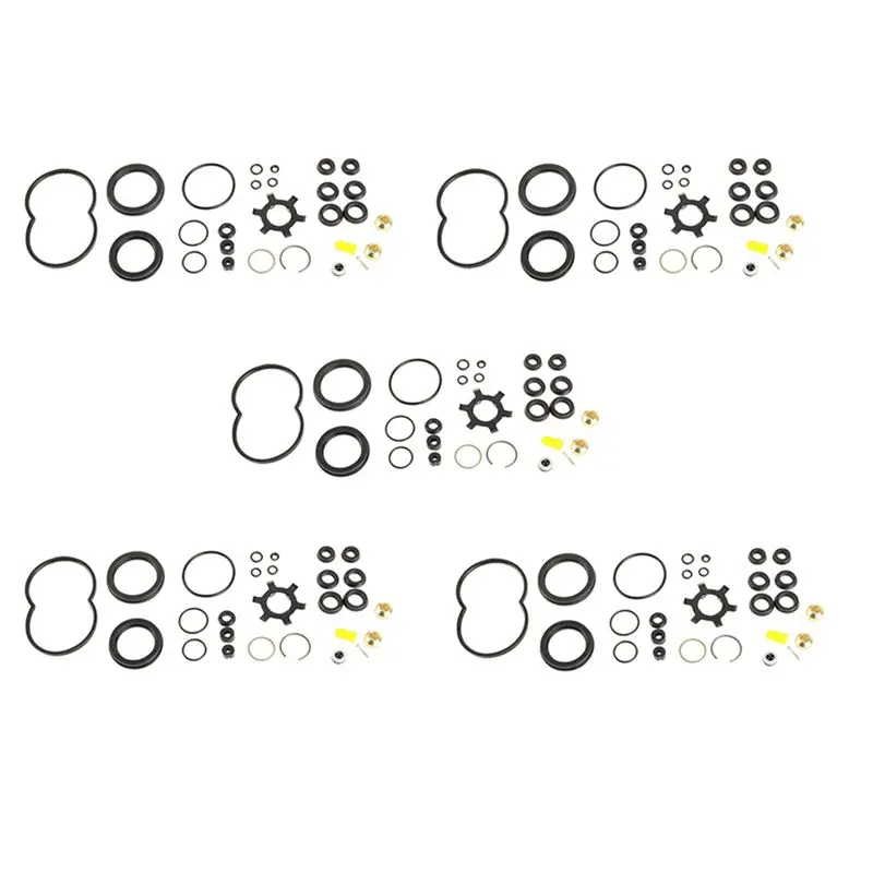 

Simple 5X For GM 2771004 Repair Kit Complete Seal Kit For Ford F-150 F-250 F-350 Bronco/ G30 S10