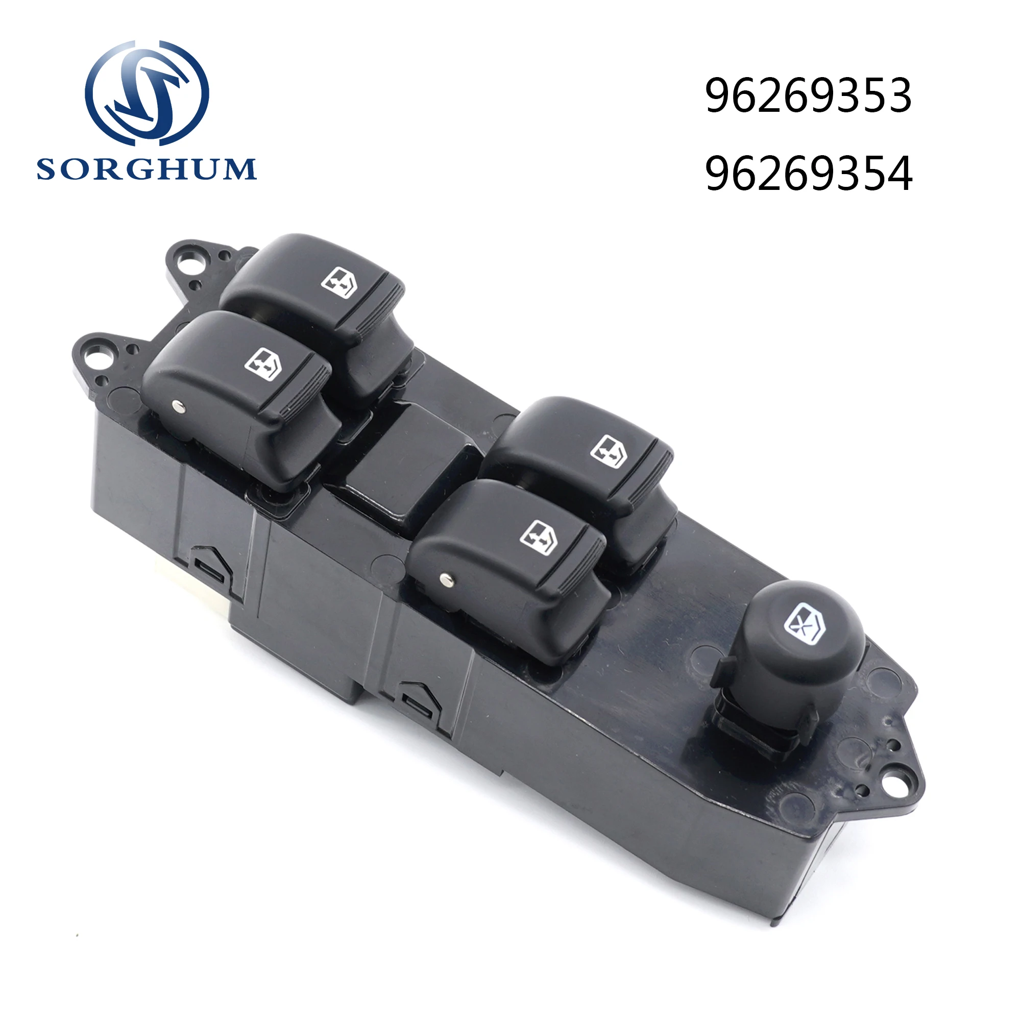 

SORGHUM Black Front Left Driver Side Master Power Door Window Switch LHD For DAEWOO NUBIRA 96269353 96269354 96190771