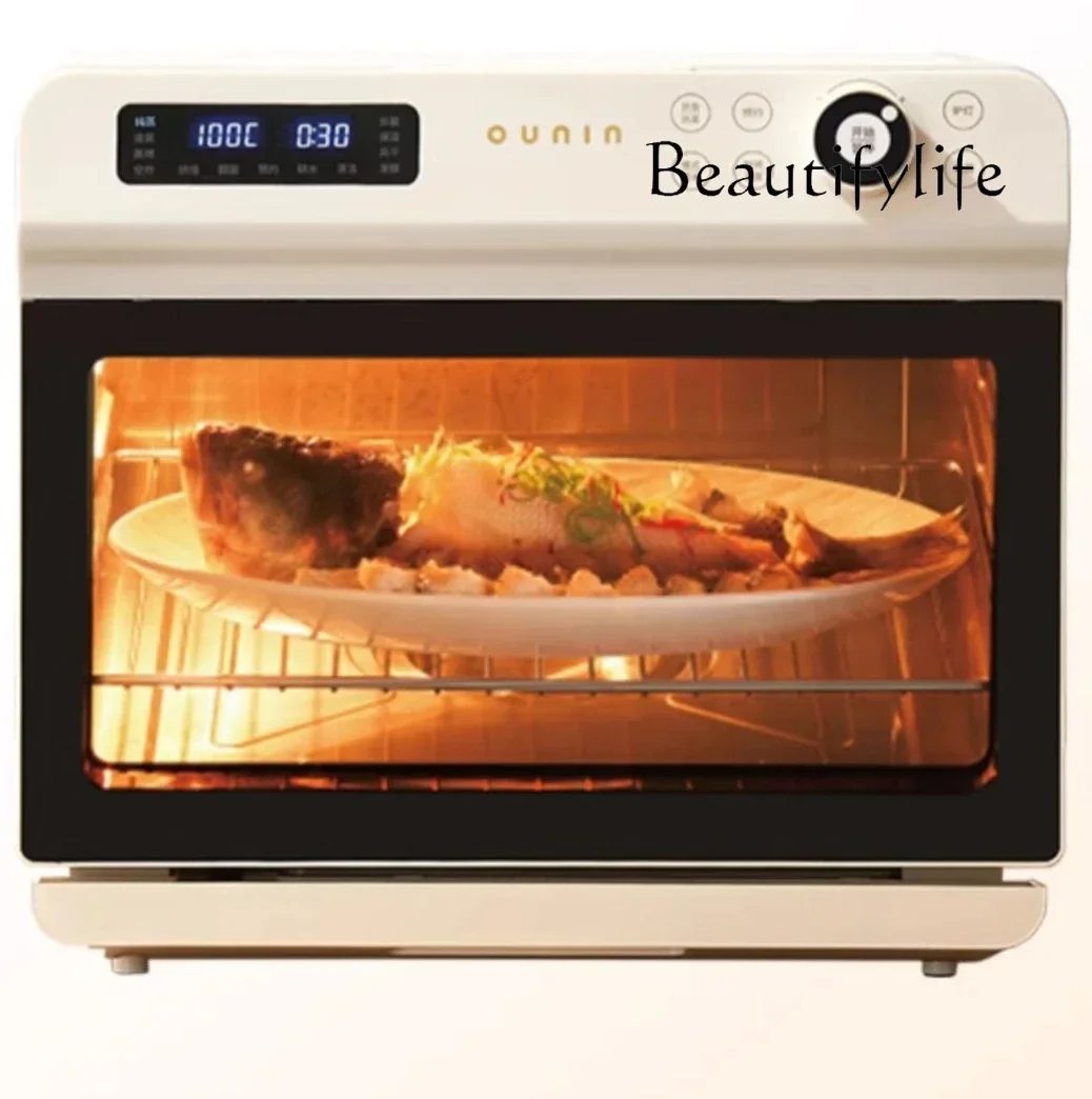 

Steam oven household desktop steaming, frying, baking, electric oven air fryer all-in-one machine