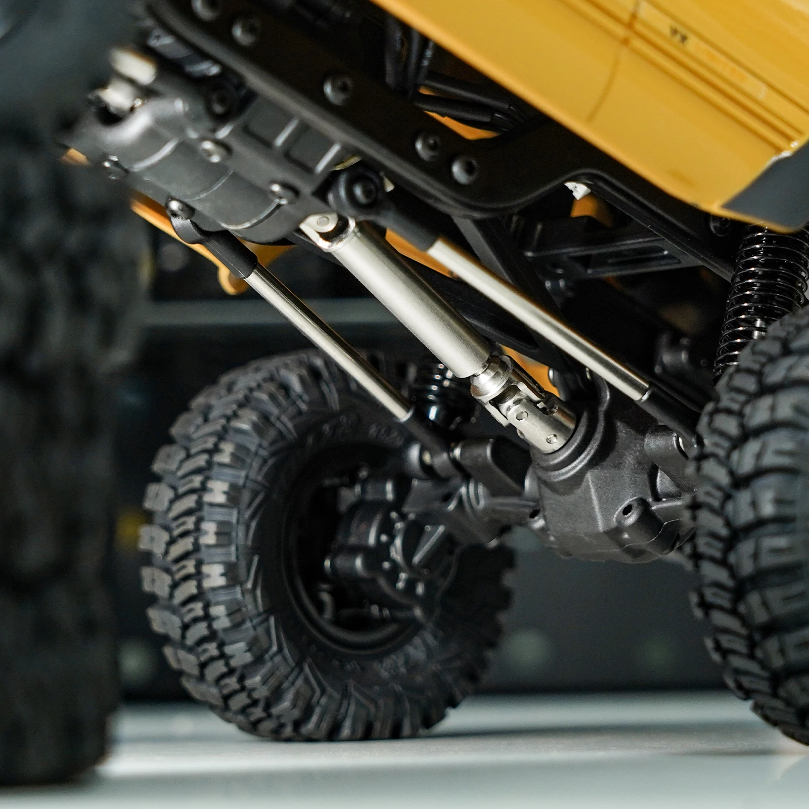 Приводной вал из нержавеющей стали для 1/18 RC Crawler FMS FCX18 LC80