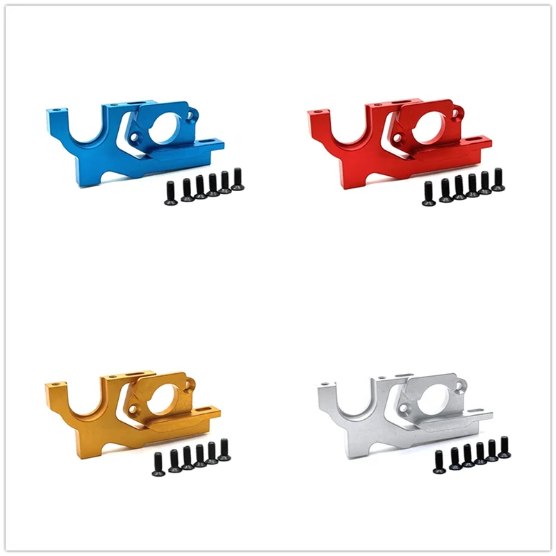 

Metal Adjustable Motor Mount for Wltoys 104072 104001 104002 1/10 RC Car Upgrades Parts Accessories,Yellow_A83M