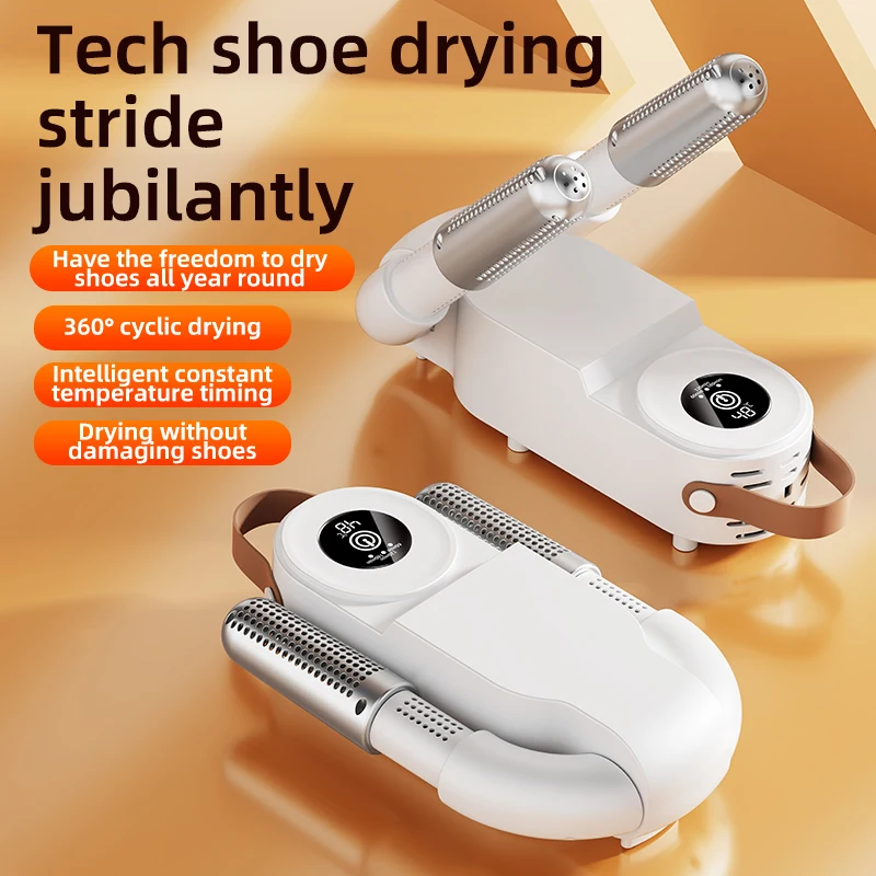 New Foldable Touch Screen Shoe Dryer Fast Heating Sterilization Heater Socks Dryer Shoe Hot Air Deodorizing Dehumidifier