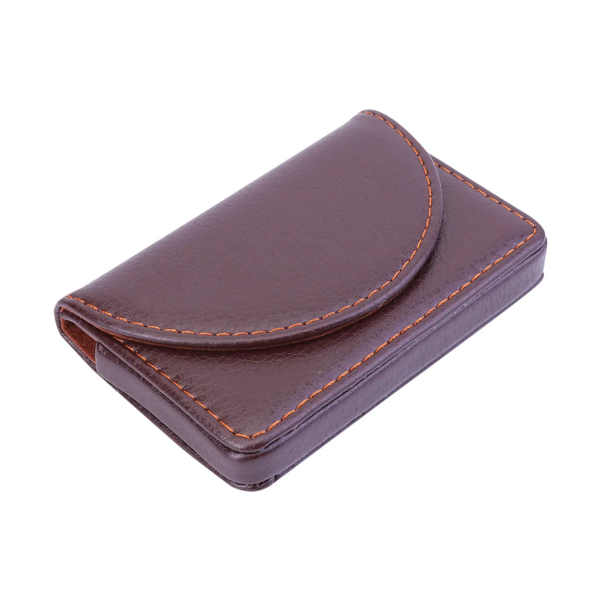 1Pcs Premium PU Business Card Holder Modern Slim Portable Organizer for Business Cards Credit Id Gift Cards Elegant Professional