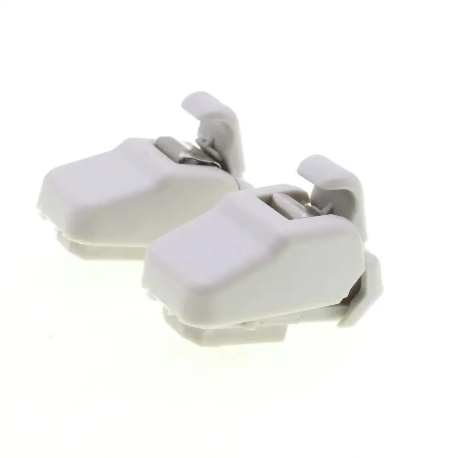 

2 Pcs Sun Visor Retainer Clip Holder for Jeep Renegade & Fiat 500X 2015-2023, ABS Gray Fastener Replacement 5VW09MS7AA