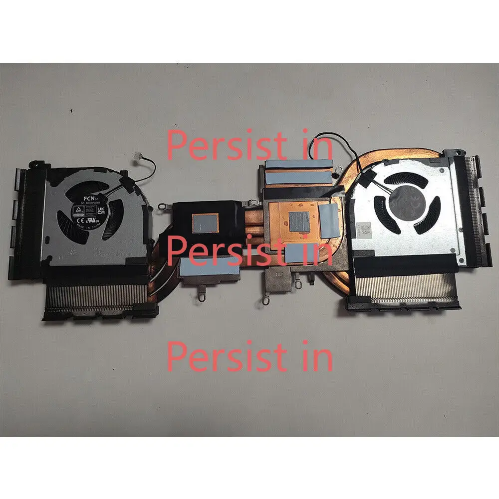 For Lenovo Legion Slim 5 16APH8 Laptop CPU GPU Cooling Heatsink Fan 5H40S20937