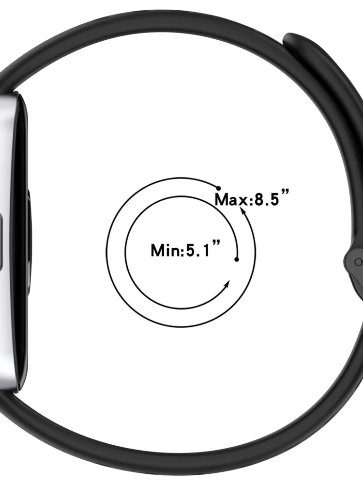 Дышащие силиконовые ремешки для Huawei Band 9/9NFC, аксессуары для ремешков, сменный спортивный браслет correa для Huawei Bands 8/8NFC