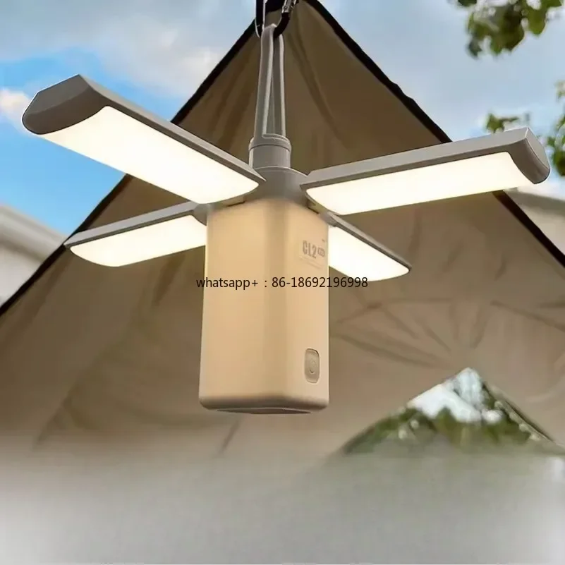 Long battery life multi-function fill light tent light portable camping light charging canopy