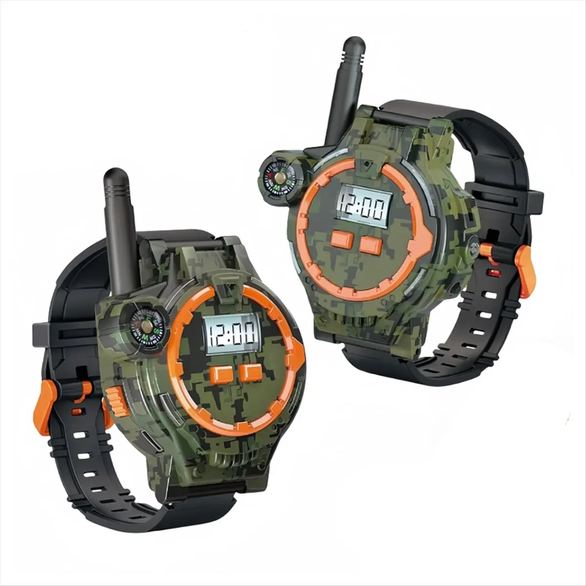 Budget-Friendly 2PCS Rechargeable Walkie Talkies for Kids,Two-Way Radio Talky with Flashlight and Compass,100 Meter Transmission