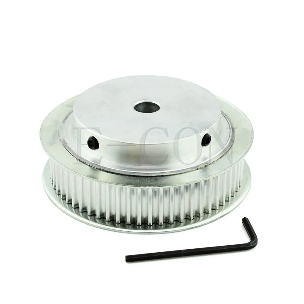 

1pcs HTD5M Timing Belt Pulley 60 Teeth Alumium Bore 8-25mm Teeth Width 21mm for CNC Stepper Motor